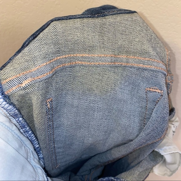 MOTHER Looker Ankle Fray Girl Crush Wash Jeans - Picture 13 of 15